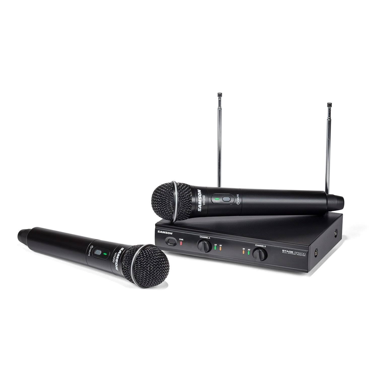 Dual-Channel Handheld VHF Wireless System M294