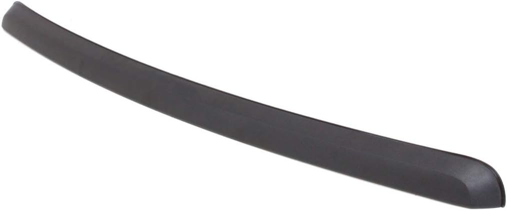 Black Textured Hood Molding Pack of 2 W436916