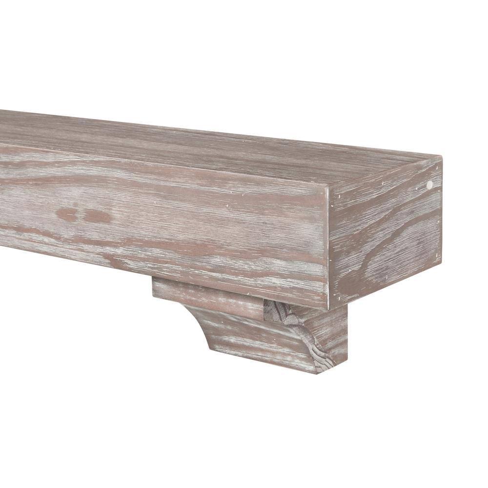 72x22 Farmhouse Mantel Shelf E5887