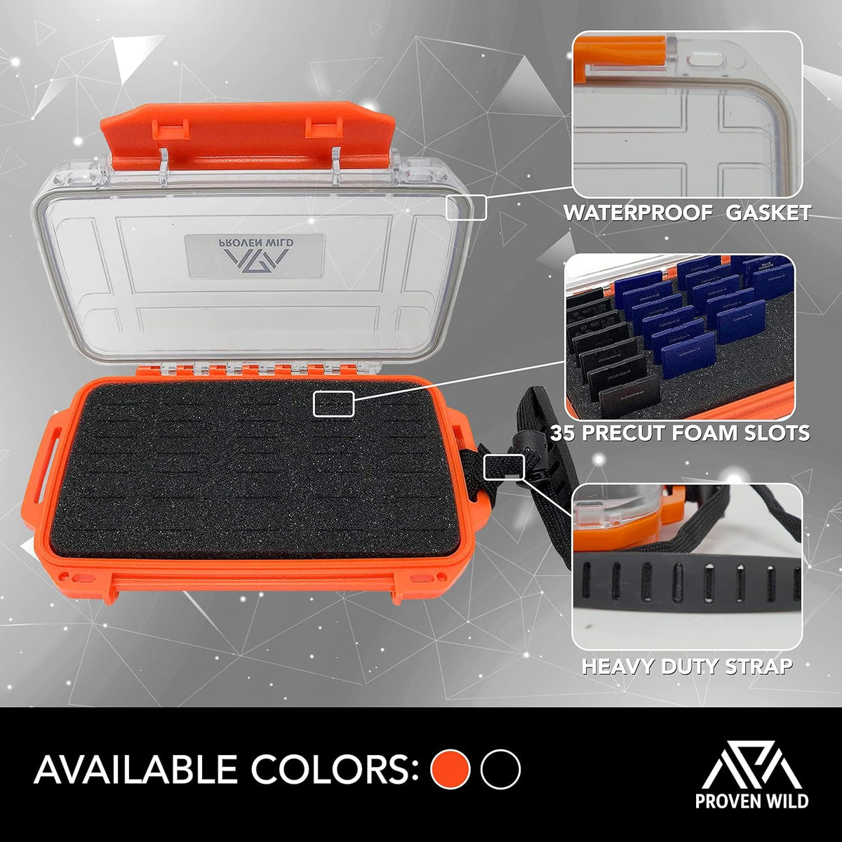 SD Card Holder Case for 35 SD Cards E6802