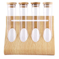 Clear Glass Test Tube Storage Rack V583