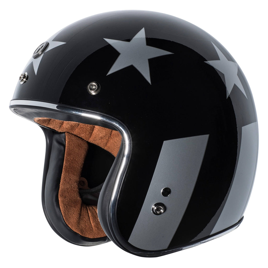 Black 3/4 Helmet I882