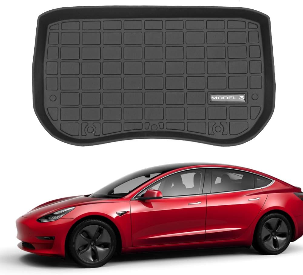 Set of 6 All Weather Frunk Mats for Tesla Model 3 X850621