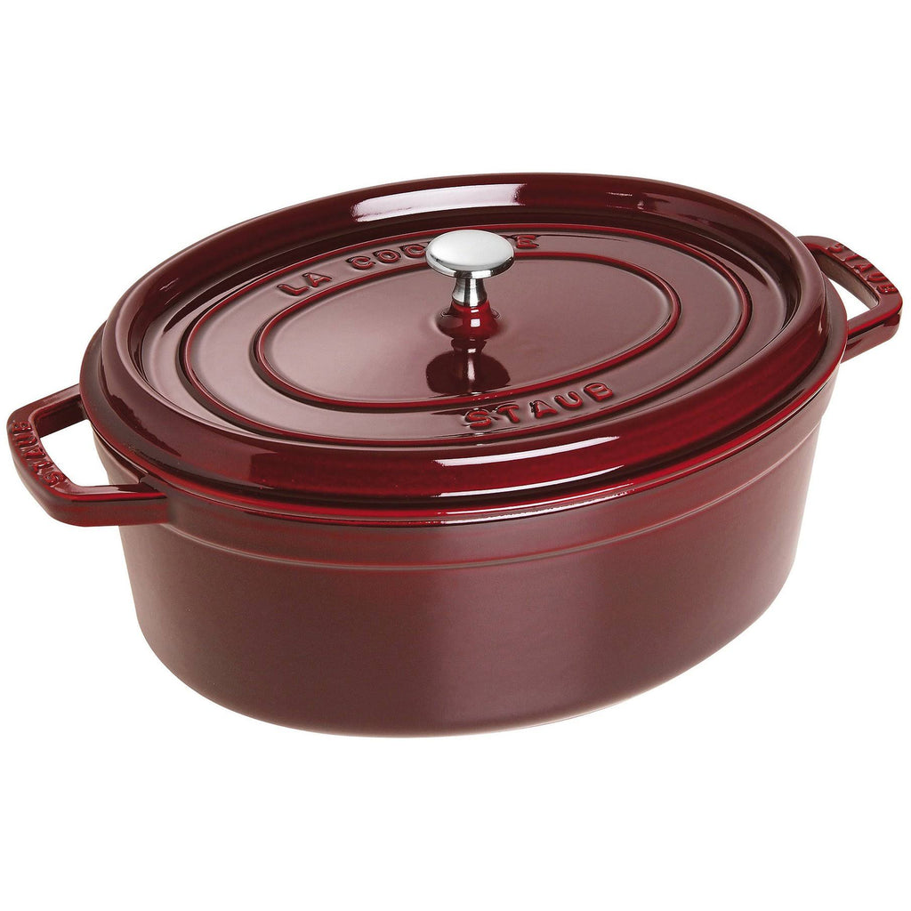Cast Iron 7-qt Oval Cocotte E649244