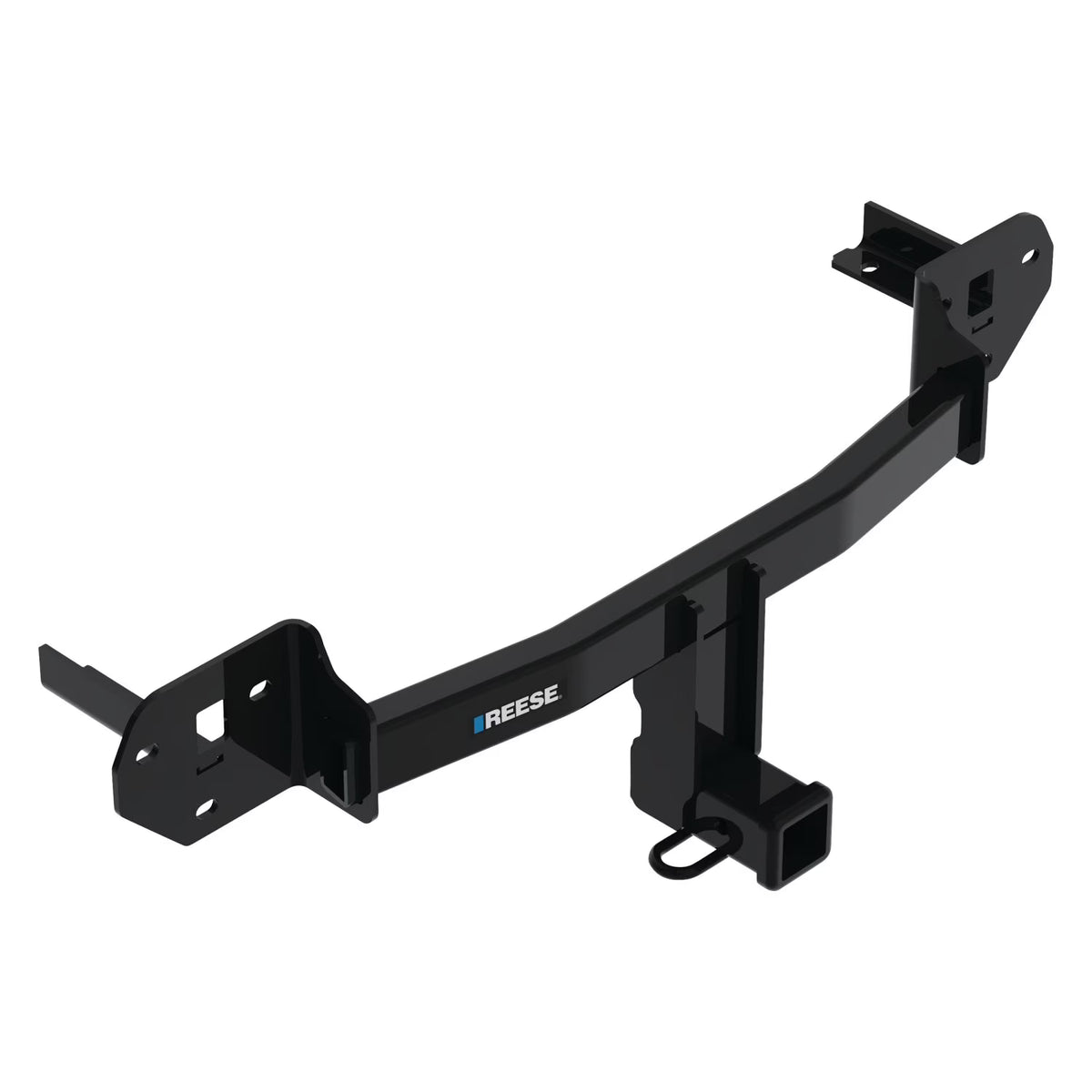 Class 3 Trailer Hitch, 2 Inch Square Receiver, Black D358
