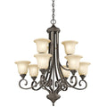 9 Light Olde Bronze Brown S219414