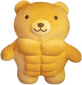 Cartoon Muscle Bear Plush Teddy Bear Large Doll, 27.5 inch O2596