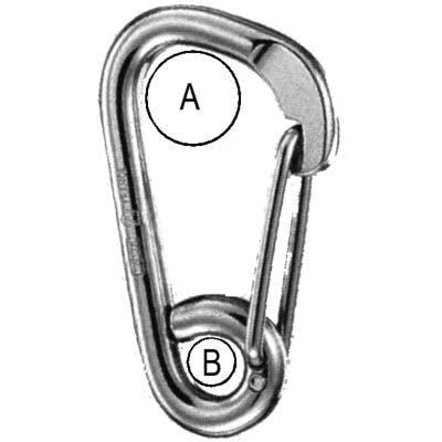 Asymmetric Carbine Hook 120 mm O774