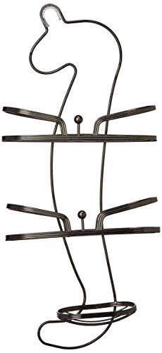 Onyx Swan Black Shelf Organizer Rack B634846