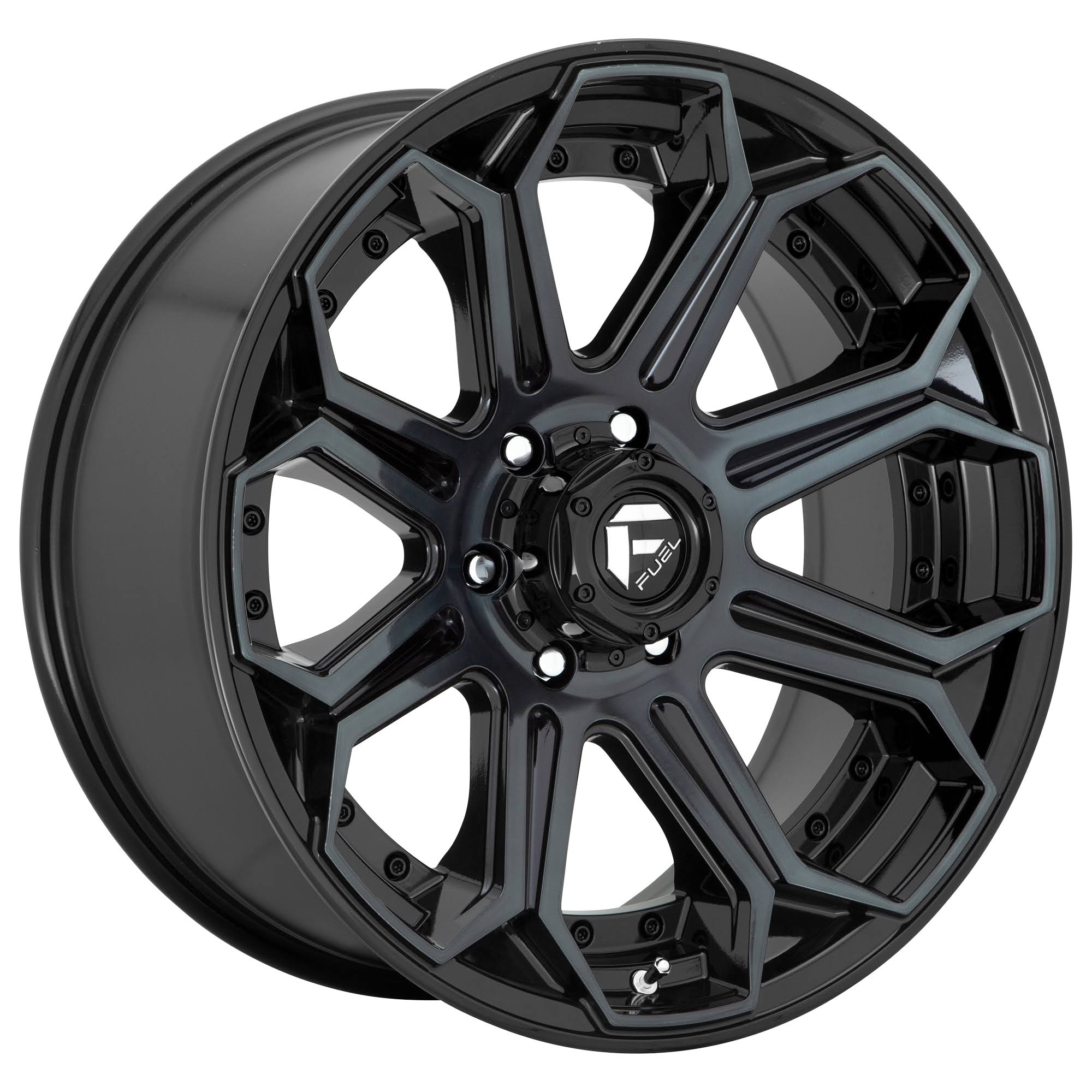 Gloss Black 18x22 Wheels U351