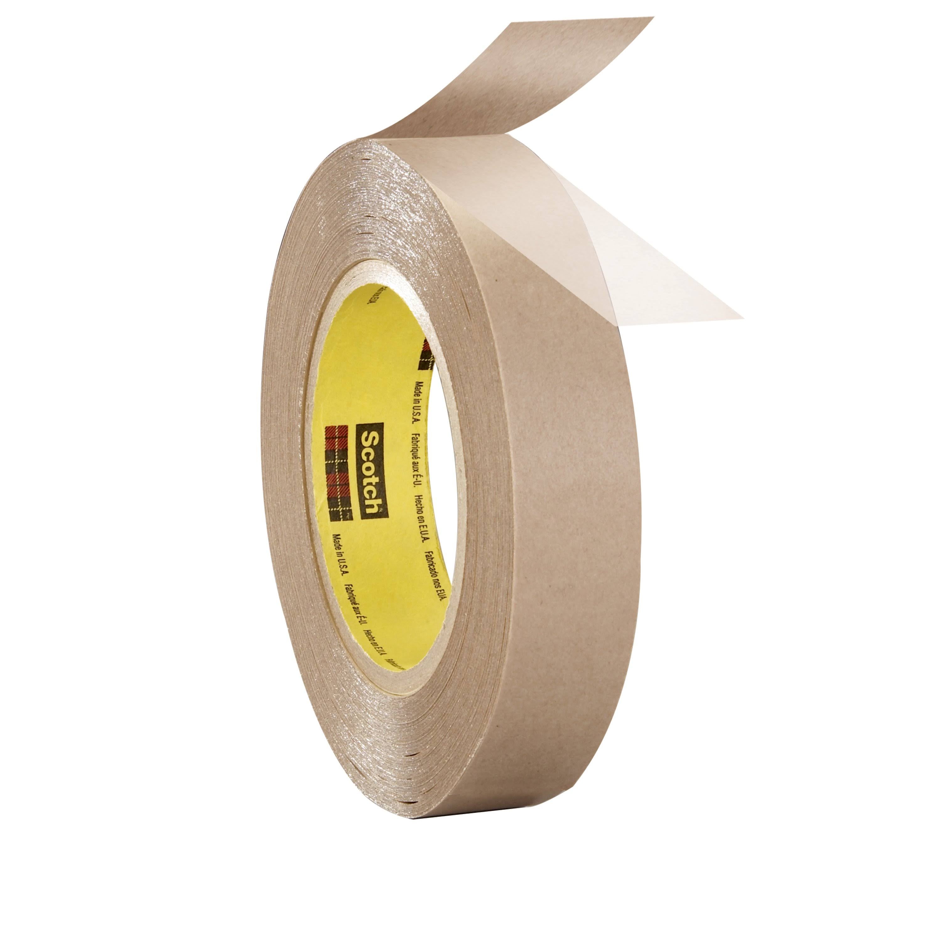 3M 9832 Double Coated Tape Clear, 0.5 in x 60 yd 4.8 mil, 72 Rolls per Case H496
