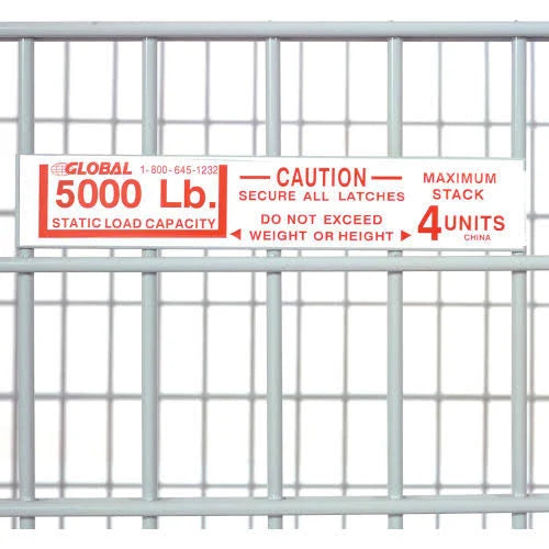 Folding Wire Container 5000 lb Capacity O40151