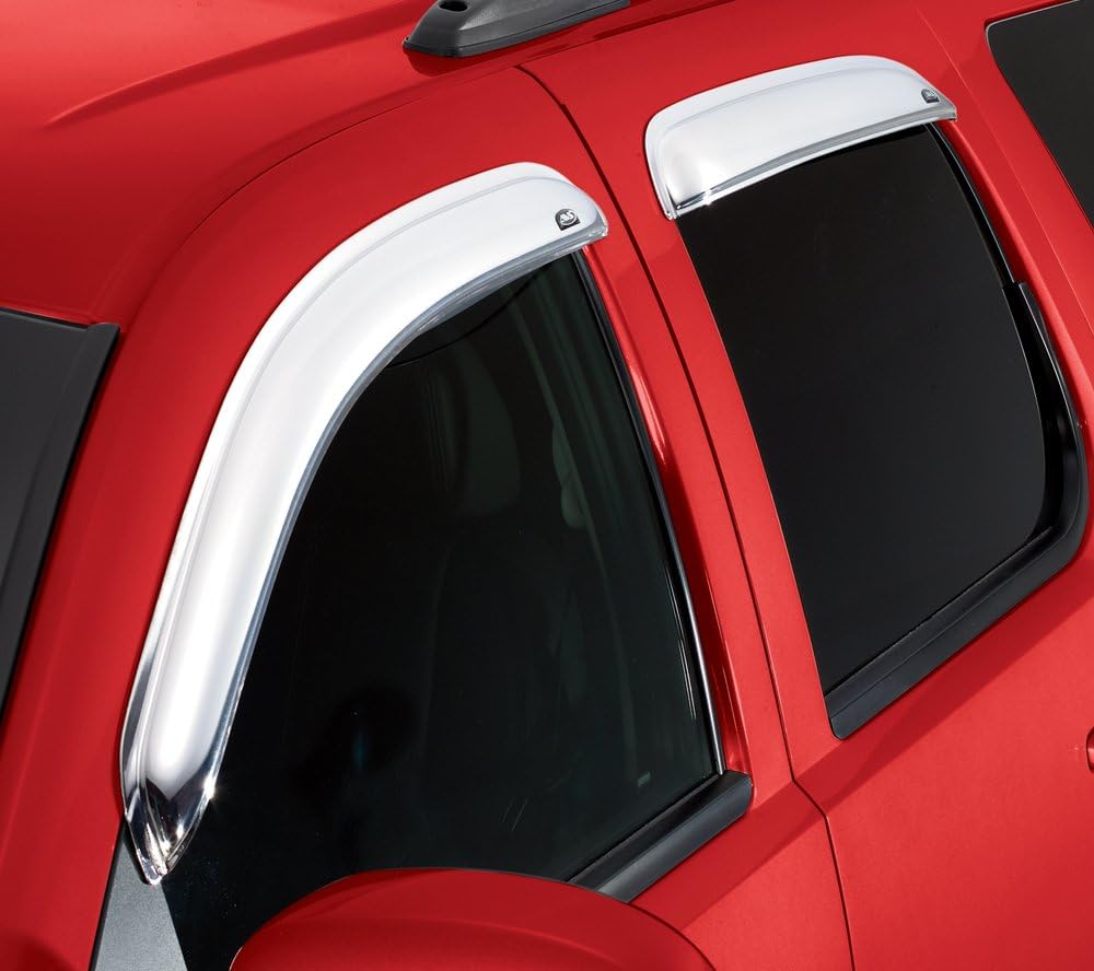 Chrome 4-Piece Ventvisor Side Window Deflector G150286