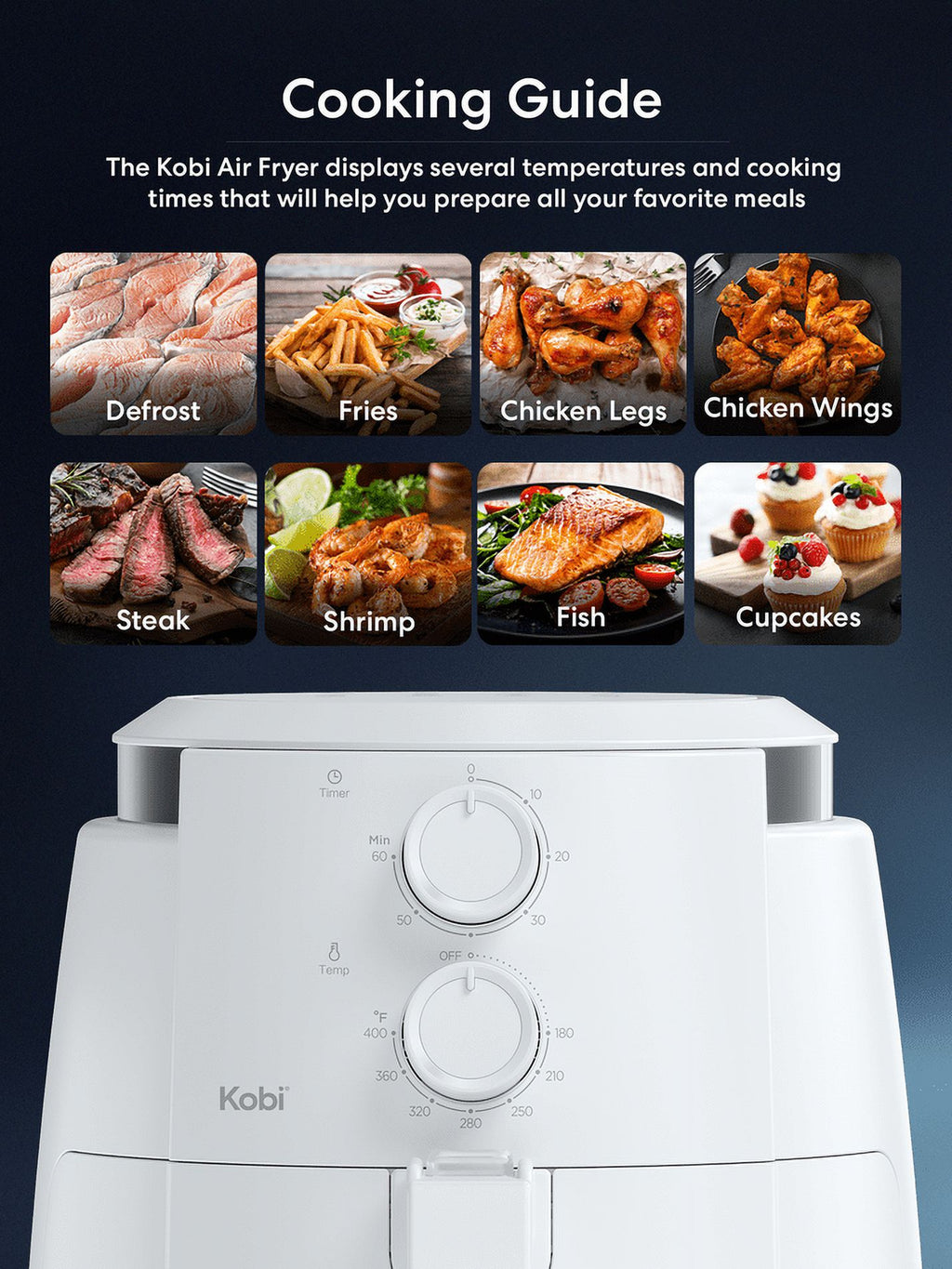 3.7-Quart 7-in-1 Air Fryer Toaster Oven Combo M995617