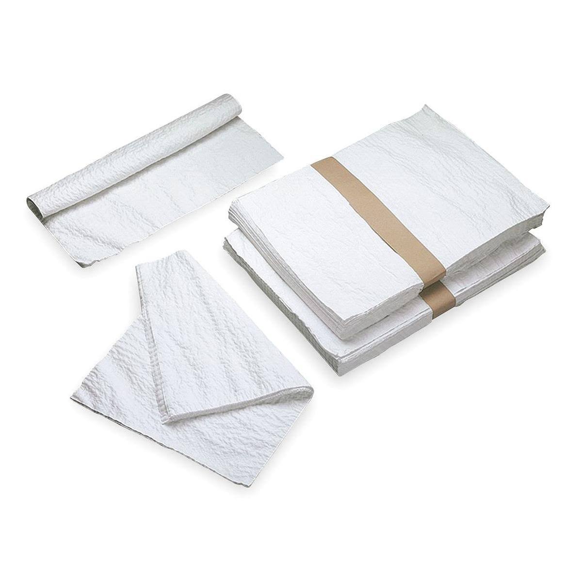Disposable Towels, White/Natural B86937