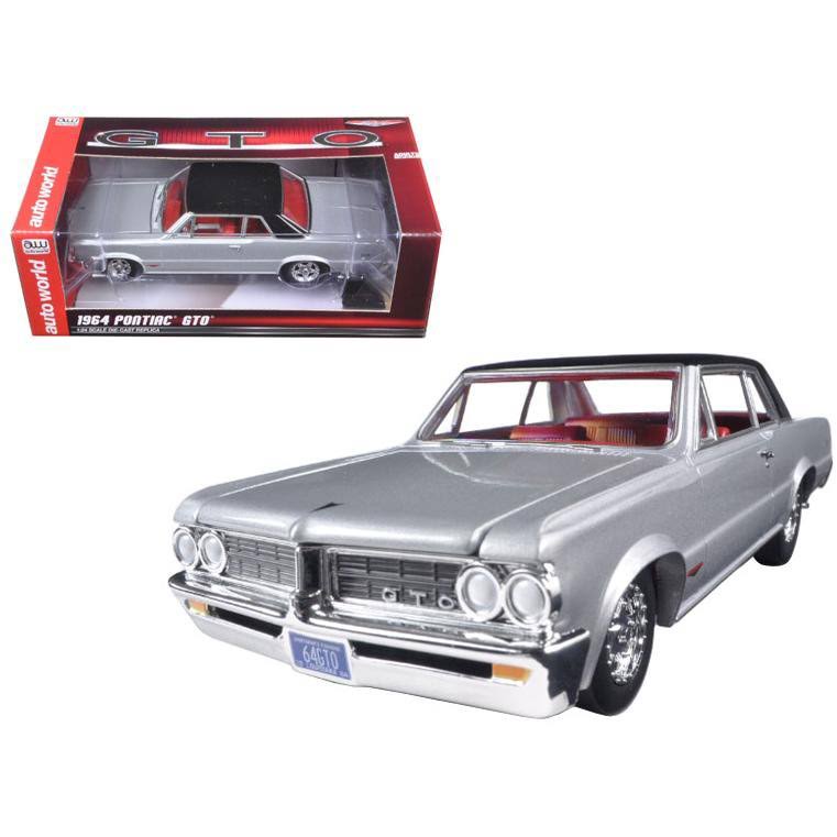 Silvermist Grey with Gloss Black Roof 1/24 Diecast Model Car V276