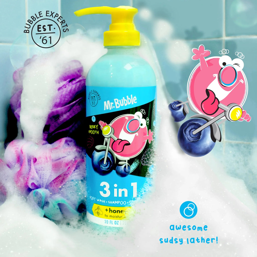 3in1 Body Wash, Shampoo & Conditioner, 20 fl oz X88473