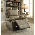 Taupe Fabric Manual Standard Recliner I944008