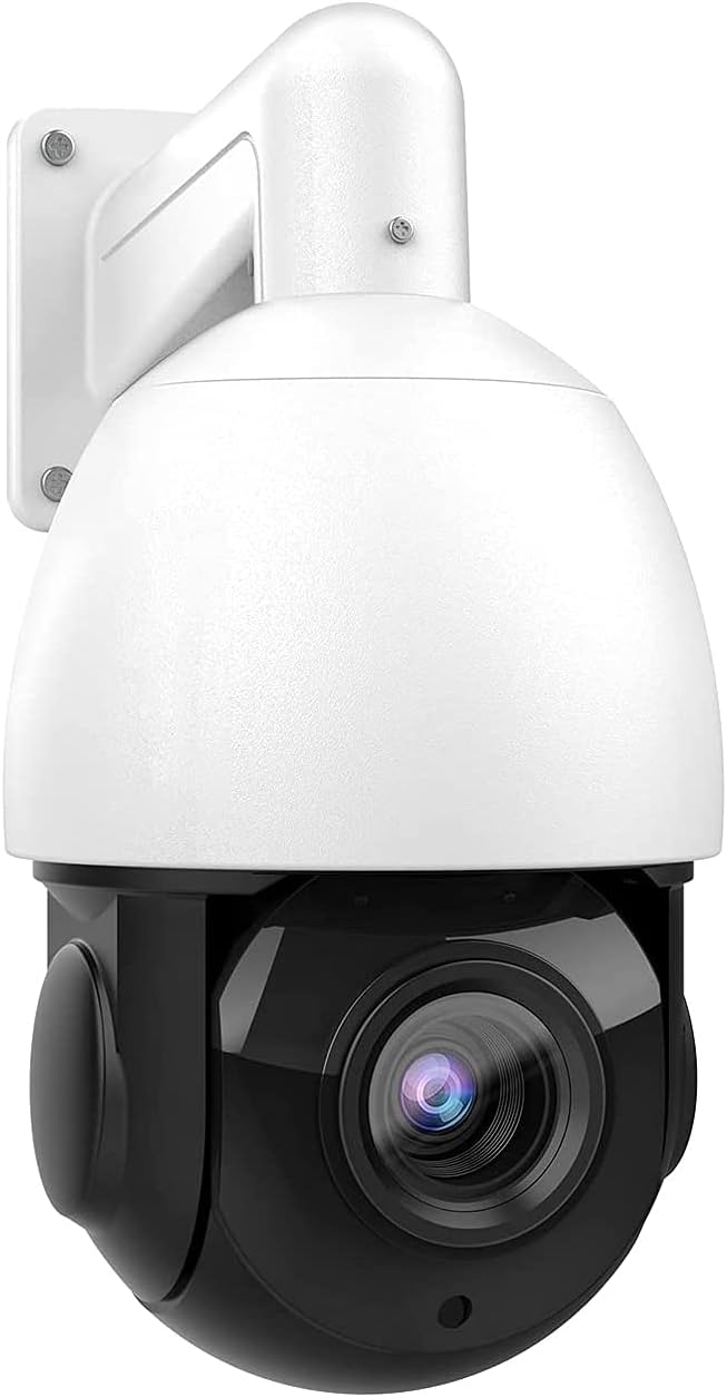 4K 8MP PTZ PoE IP Camera Speed Dome, 18x Optical Zoom, 165ft IR Night Vision, IP66 A770099