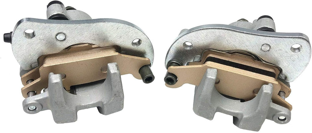Front Left & Right Brake Caliper with Pads Pack of 2 D64530