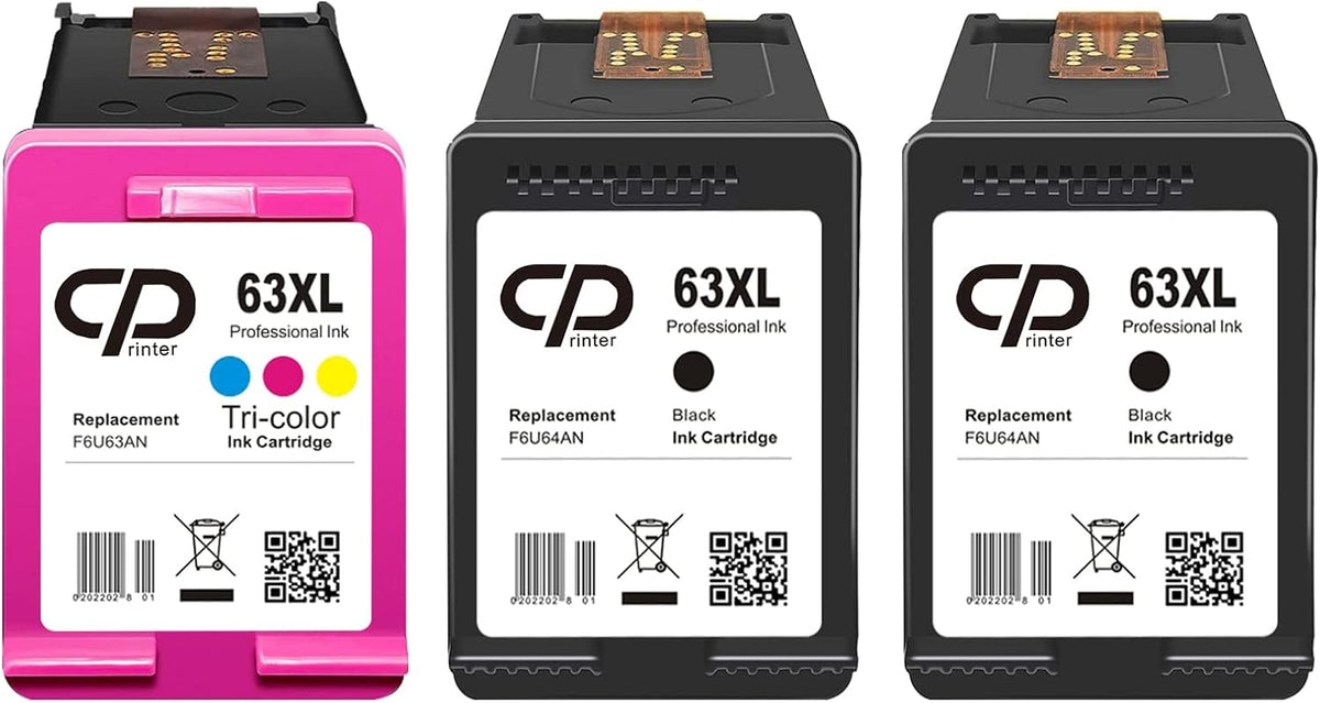 Remanufactured 63XL Ink Cartridge Pack of 2 Z2247