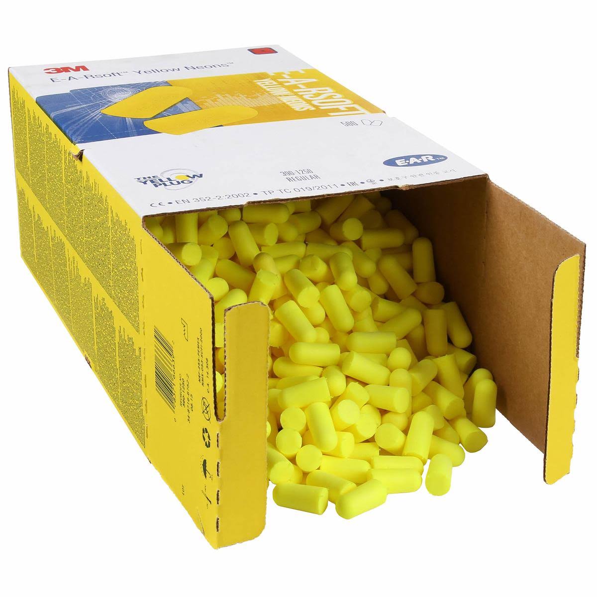 3M 390-1250 Ear Plug Dispenser Refill,33Db,pk500 G265049