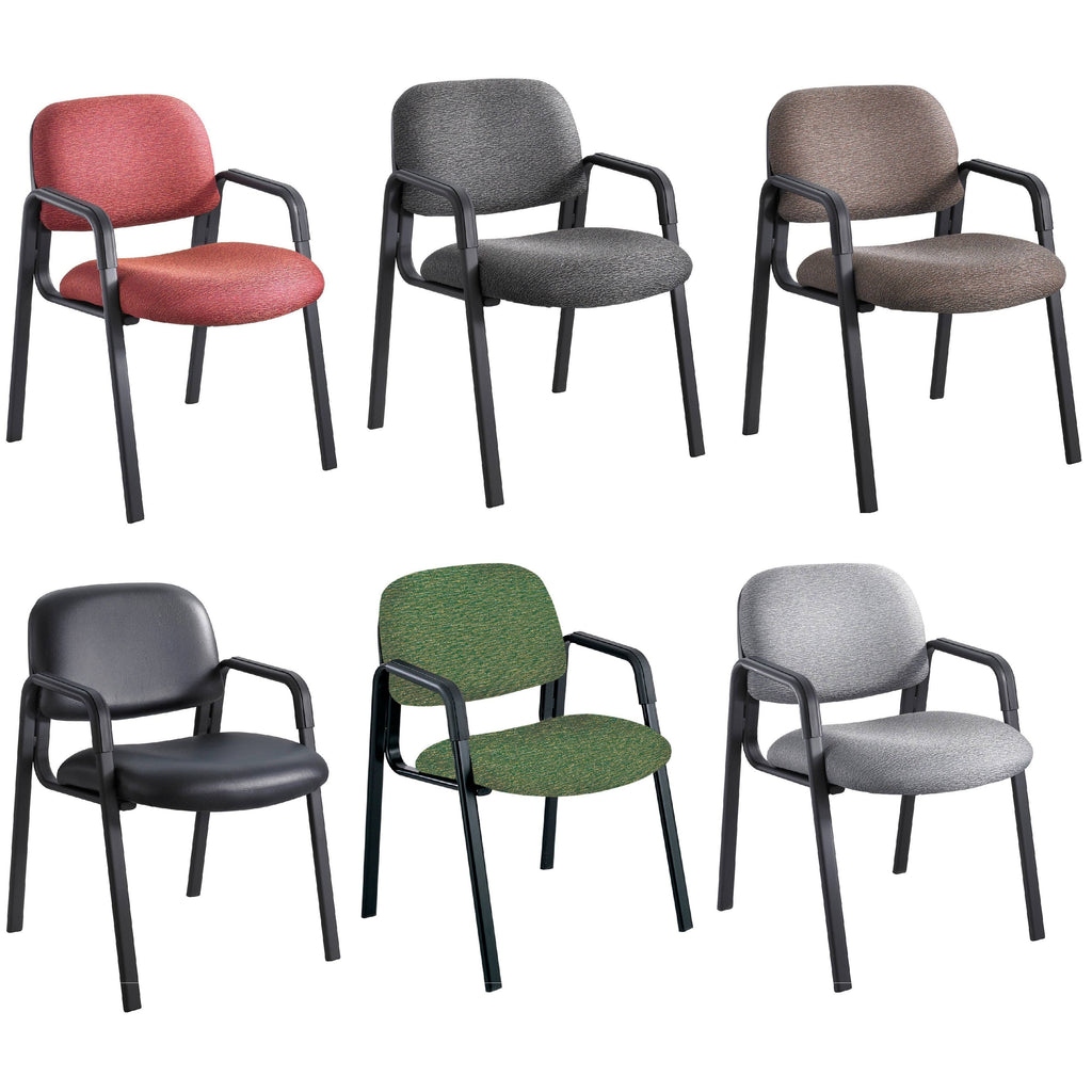 Black Vinyl Guest Chair X538354