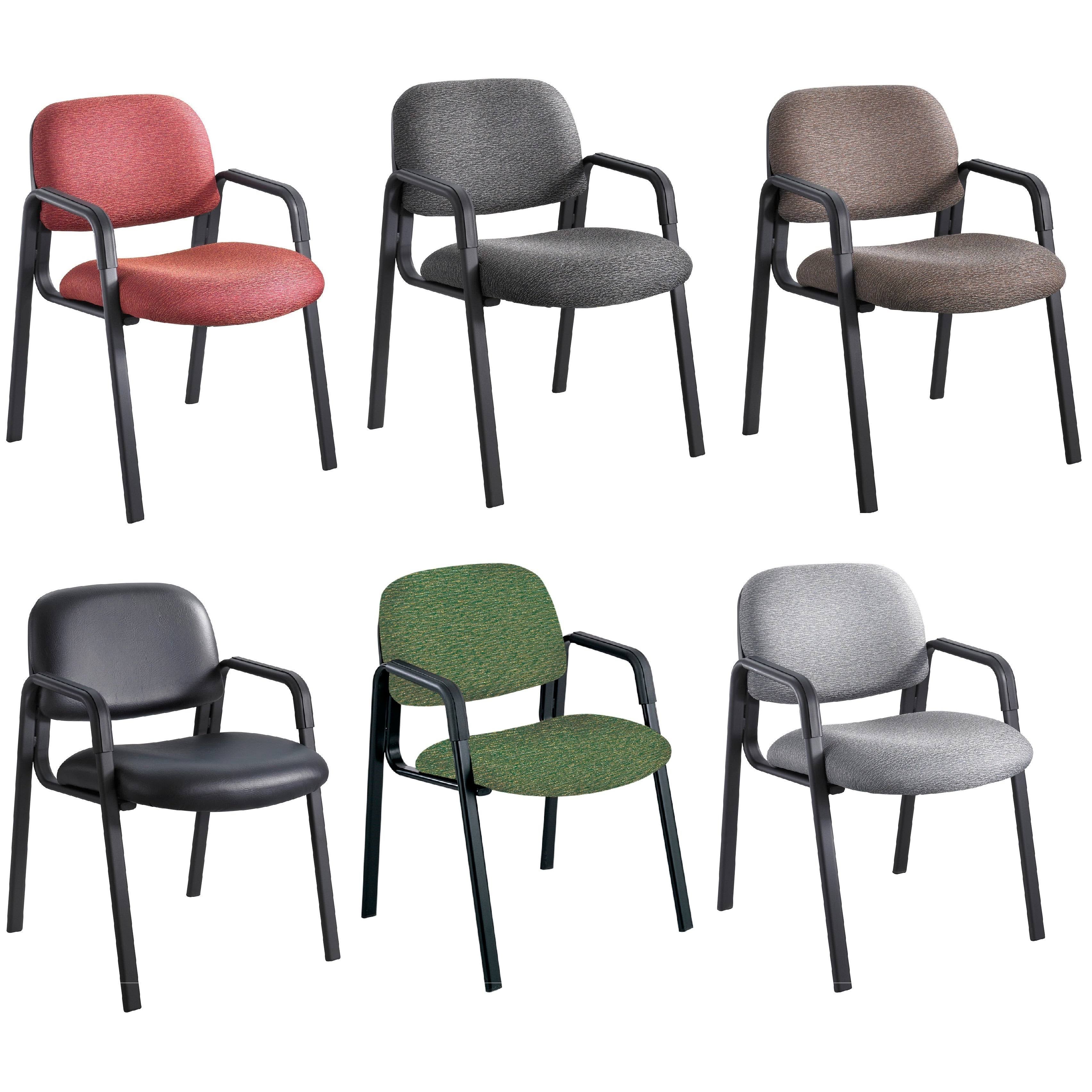 Black Vinyl Guest Chair X538354