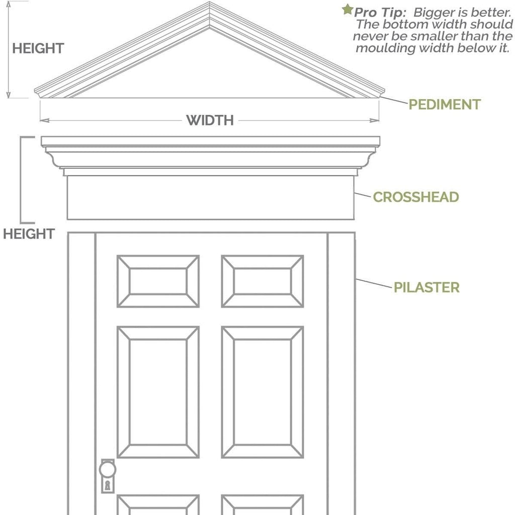 Plain PVC Pilaster with Decorative Capital & Base (Pair) Y6955