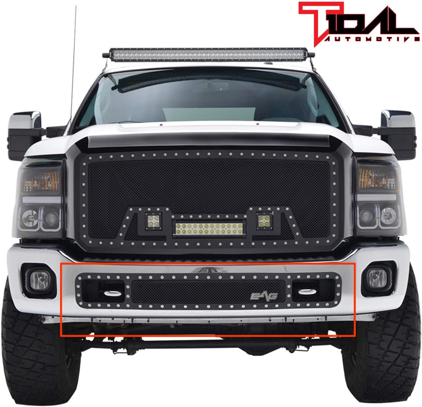 Black Stainless Steel Mesh Grille S67292