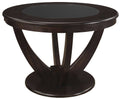 Cappuccino Round Dining Table I66734