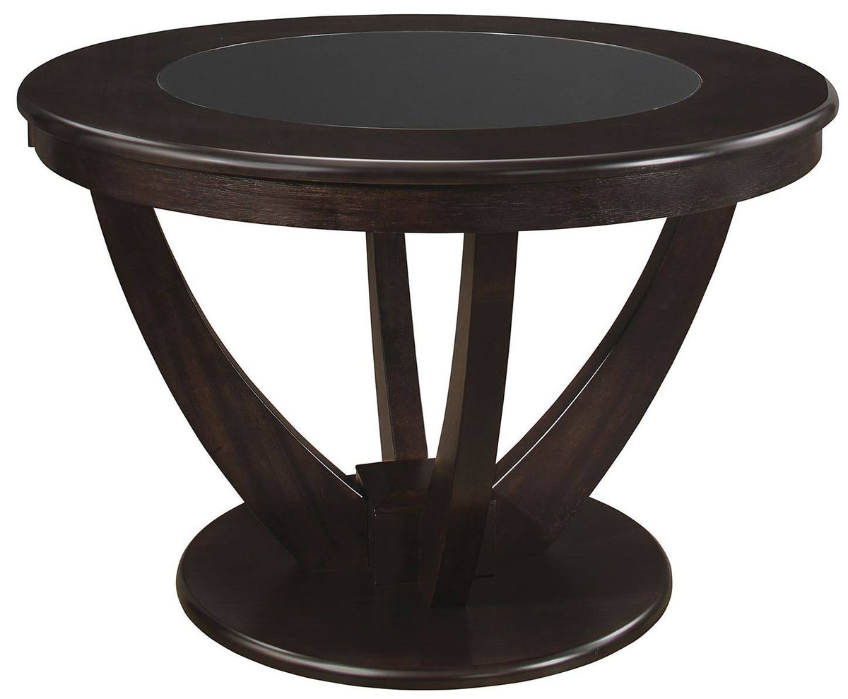 Cappuccino Round Dining Table I66734