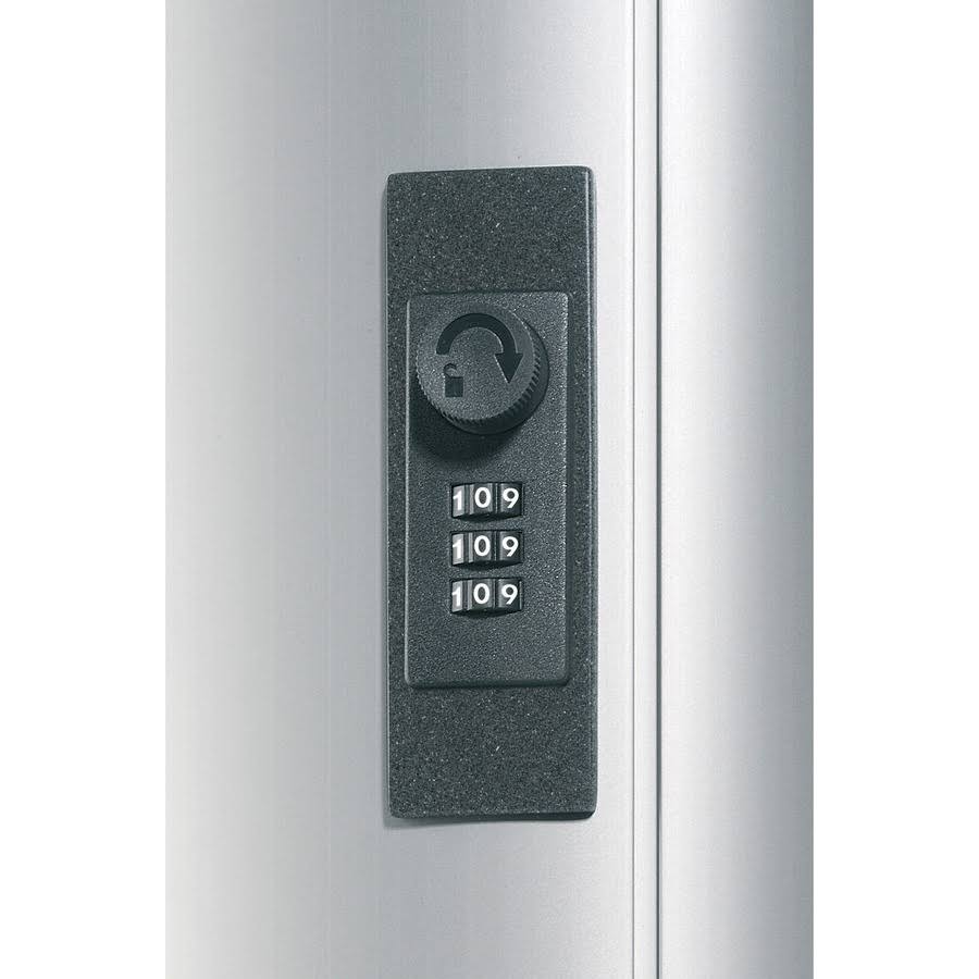 Locking Key Cabinet, 72-Key, Brushed G28633