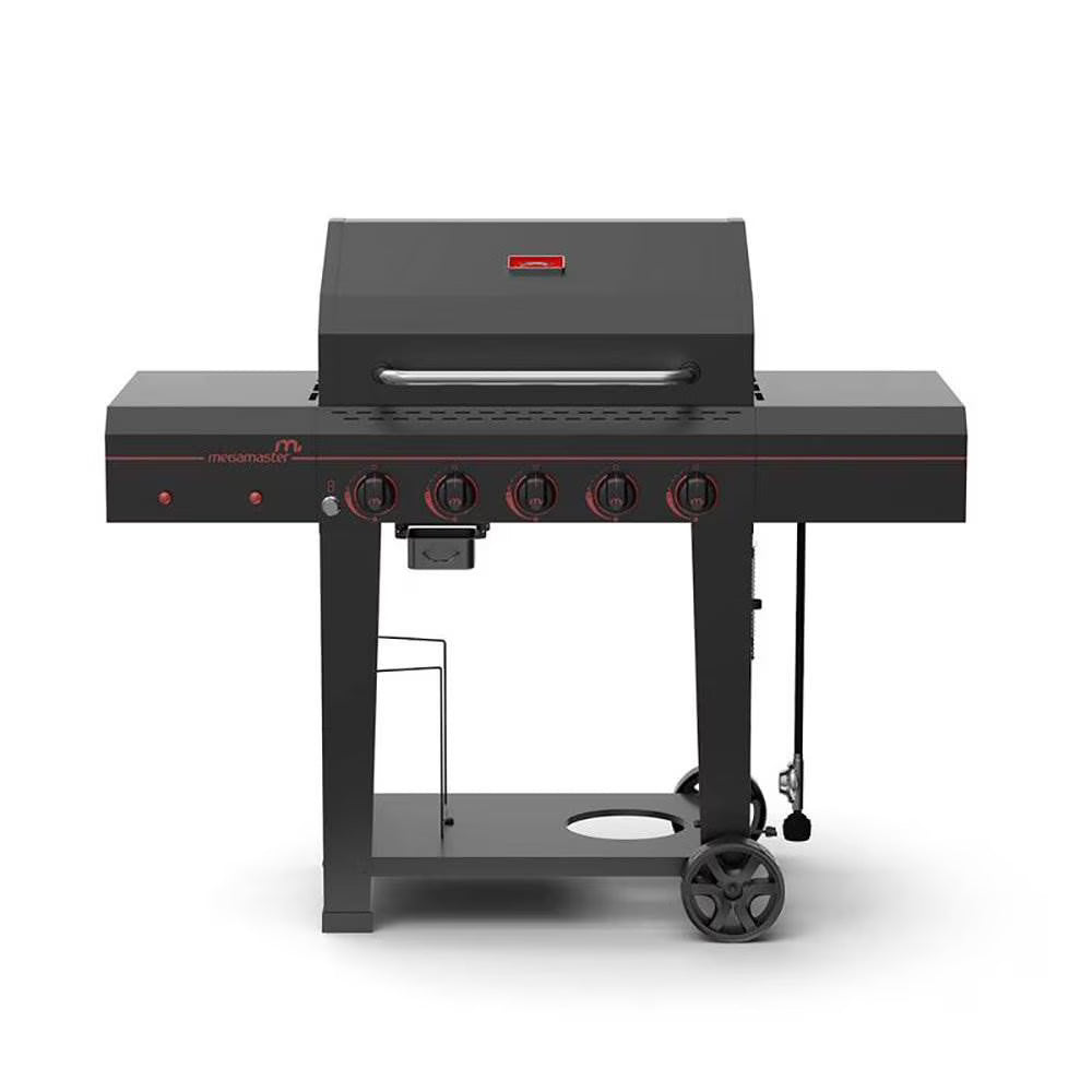 5 Burner Propane Gas Grill with Open Cart B855188