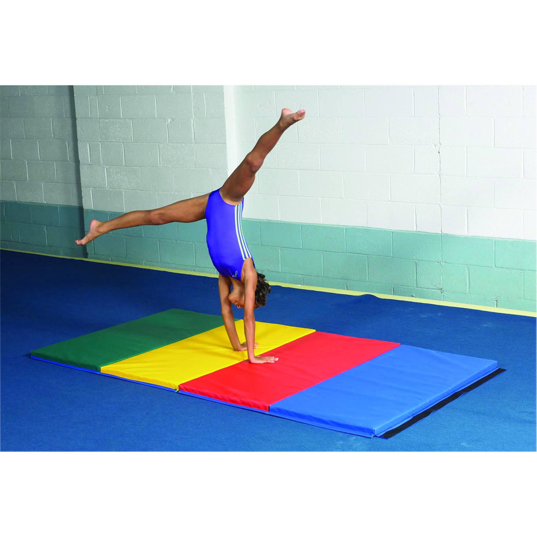 4 x 8 Feet Rainbow Colors Accordion Mat N396