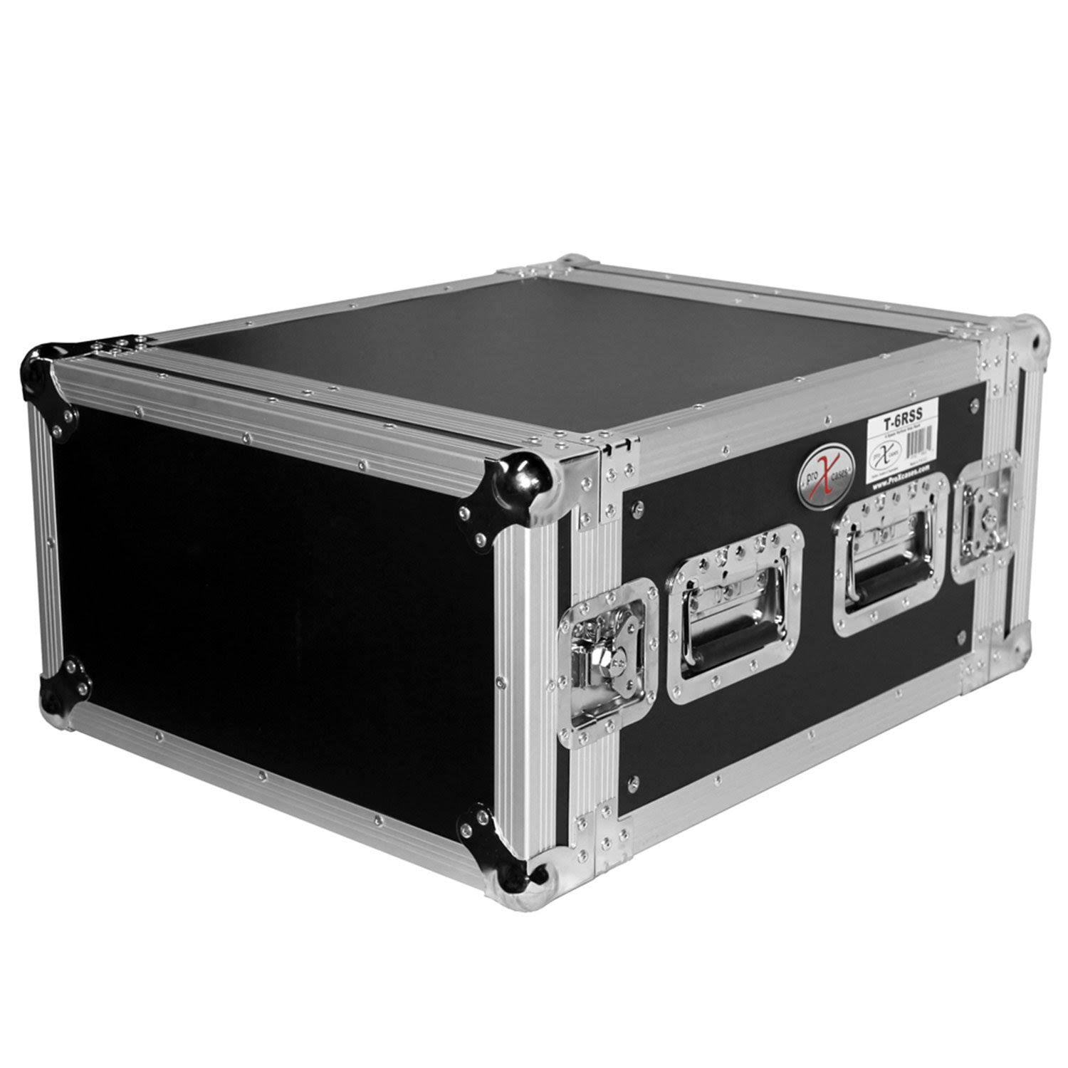 6U Space 19x22 Amp Rack Mount ATA Flight Case E1260