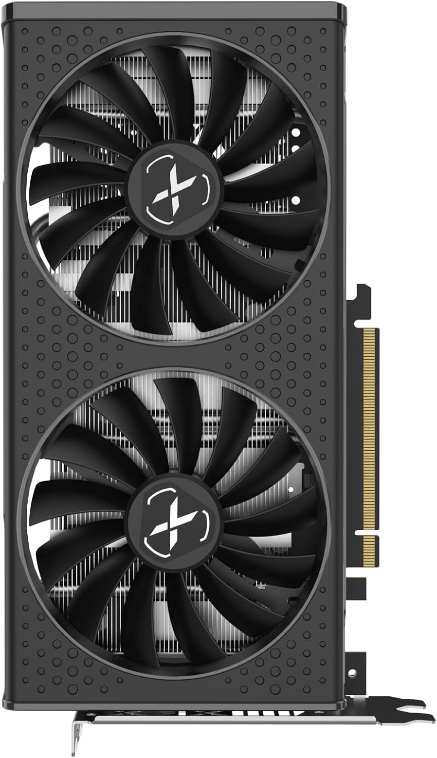 Black Gaming Graphics Card with 4GB GDDR6 T394