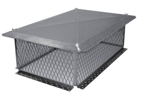 17x22x29x22 Stainless Multi-Flue Knock Down Cap A3795