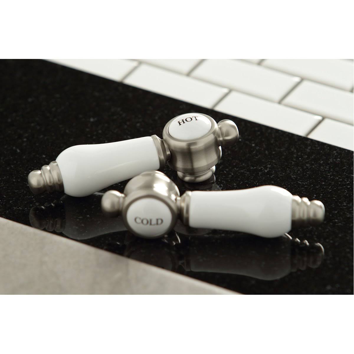 Satin Brass Wall Mount Bathroom Faucet H473850