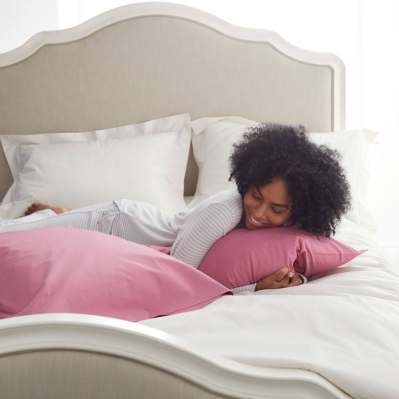 King Deep Pocket Cotton Percale Fitted Sheet G8863