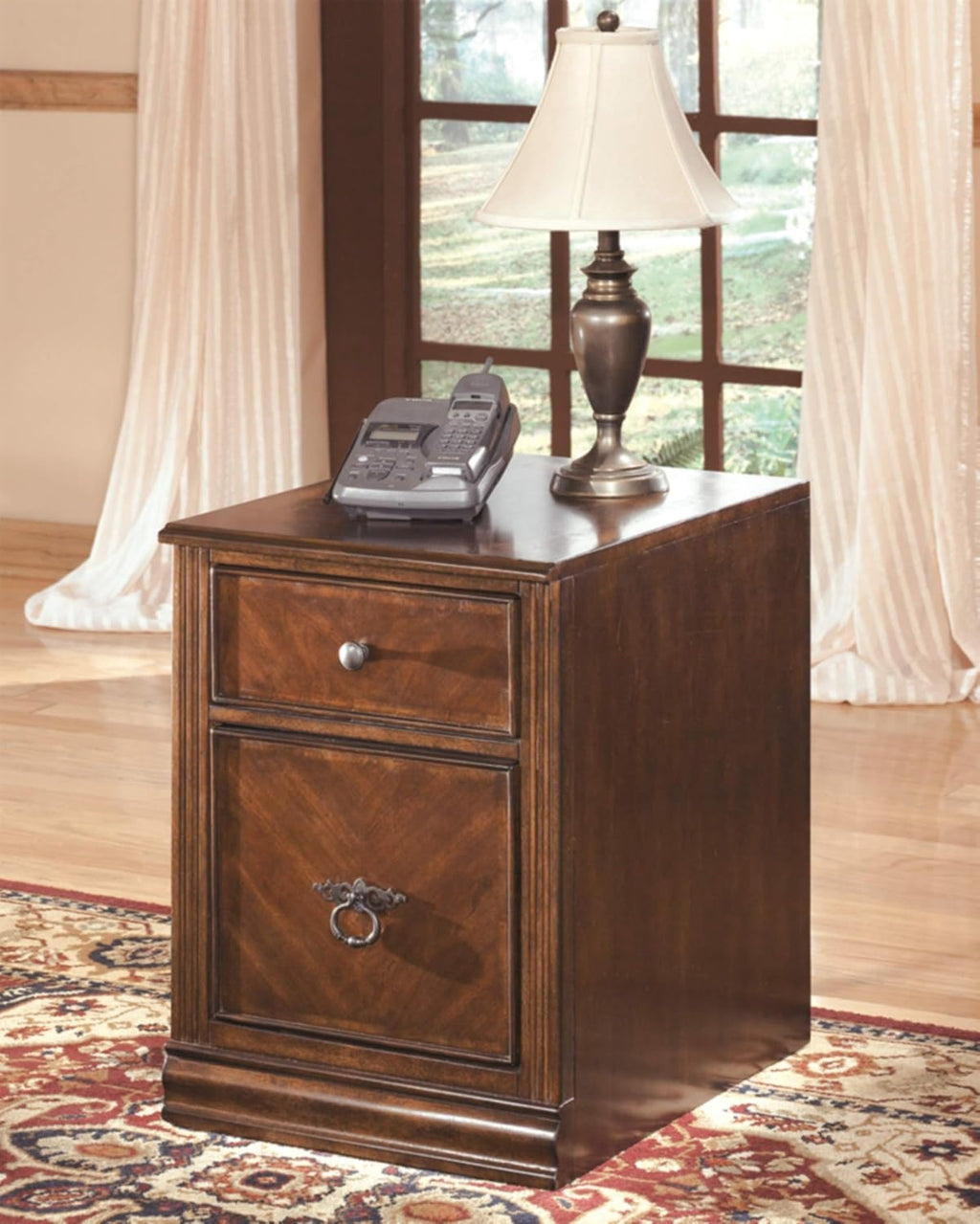 Medium Brown Small File Cabinet U378223