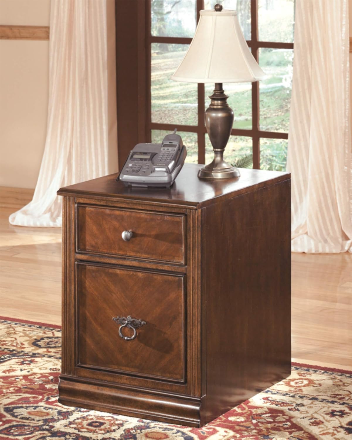 Medium Brown Small File Cabinet U378223