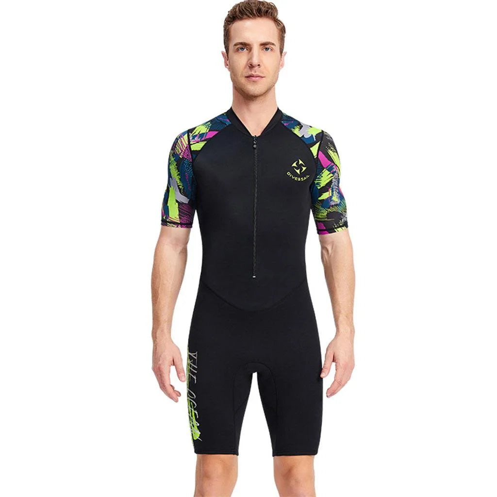 1.5mm Neoprene Shorty Wetsuit for Women K3772