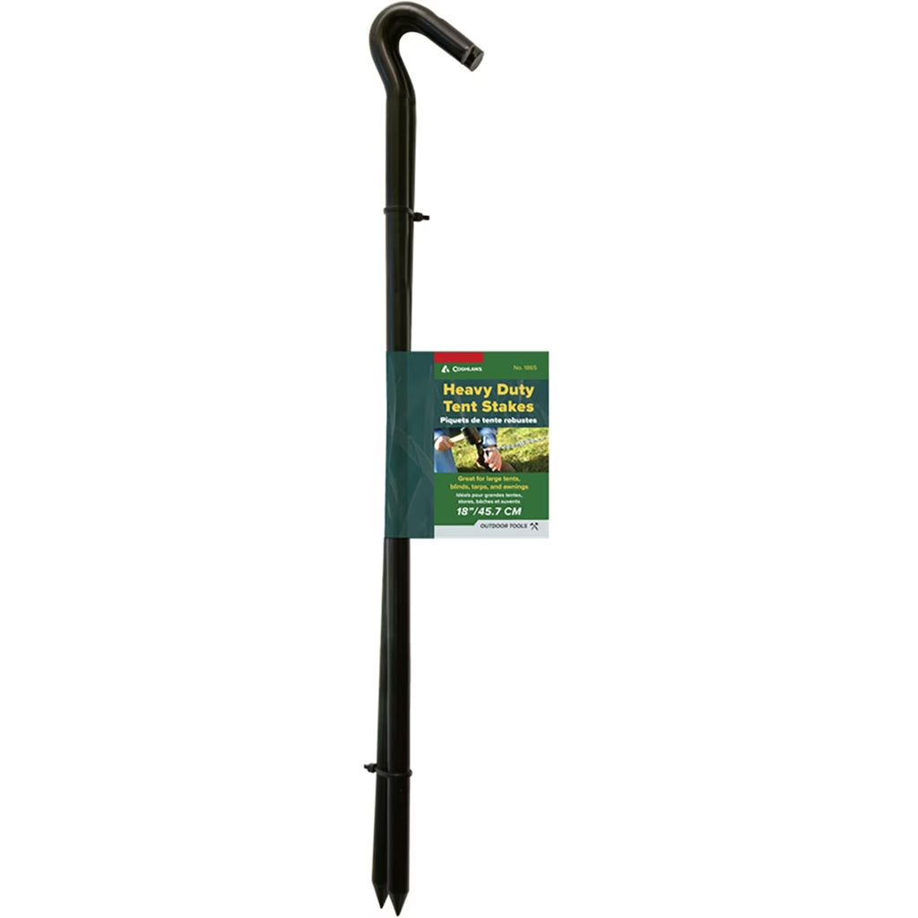 Heavy Duty Tent Stakes 2-Pack Black H750