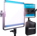 Bi-Color 3200K-5600K LED Video Light with App Control, Dimmable 0-100%, CRI & TLCI 96+, Dual NP-F Battery Plate L474263