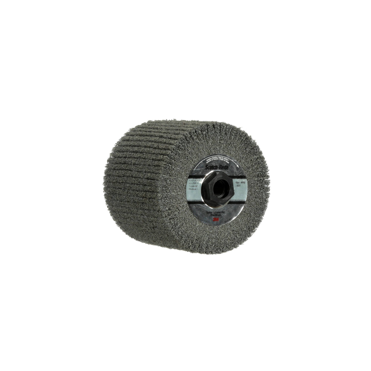 Deburr & Finish Pro Finishing Flap Brush, 4-1/2 in x 6 in x 1-1/4 in G849