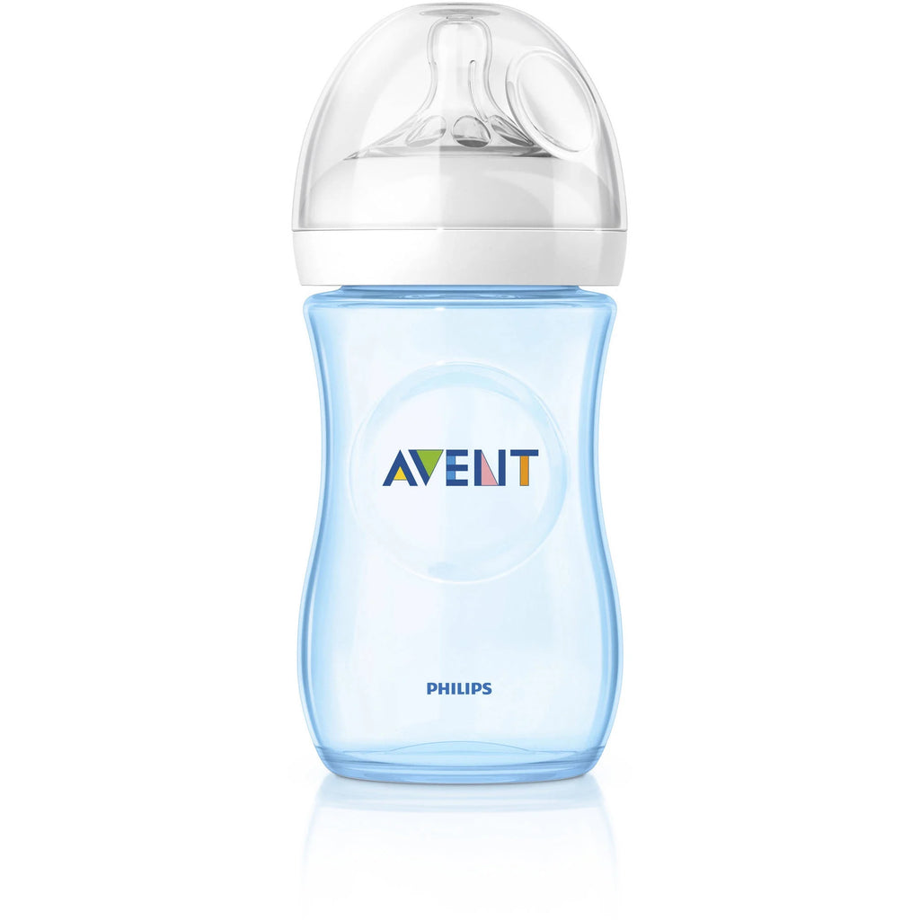 Natural Bottles 9 oz 3-Pack Blue V4065