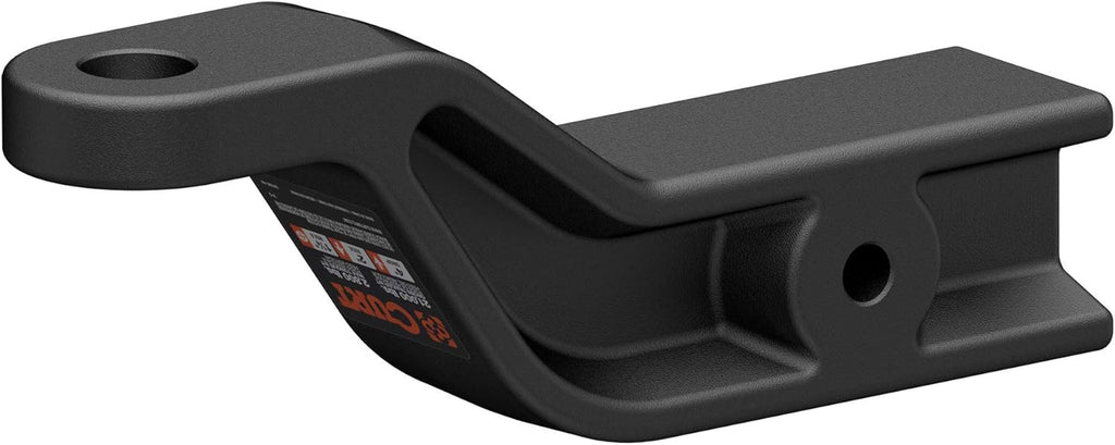 Forged Trailer Hitch Ball Mount, 3-Inch Receiver, 21,000 lbs, 4-Inch Drop, 2-Inch Rise, Carbide Black Powder Coat, Pack of 2 M547233