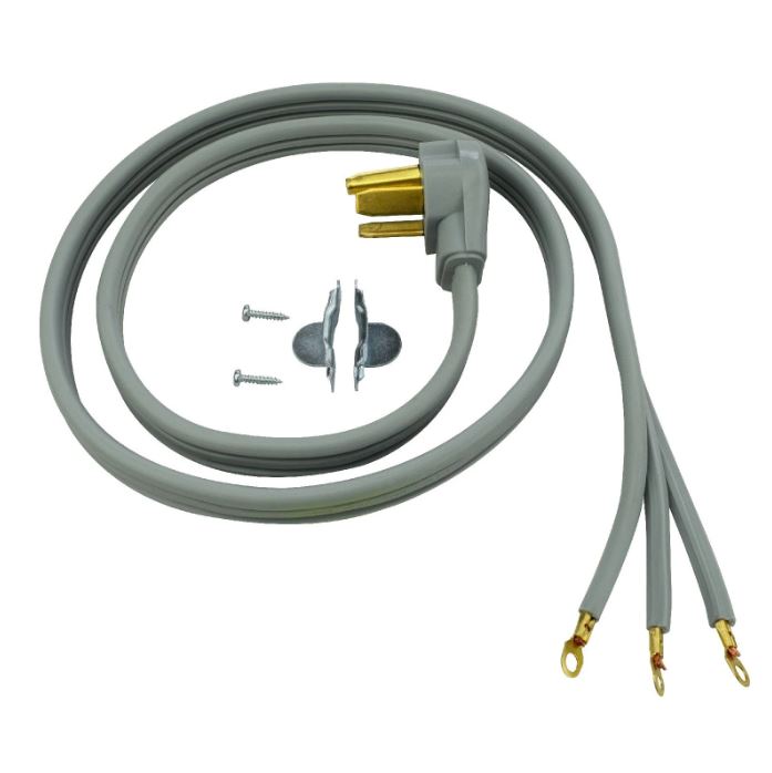 4 Feet 30 Amp 3-Wire Dryer Cord I487