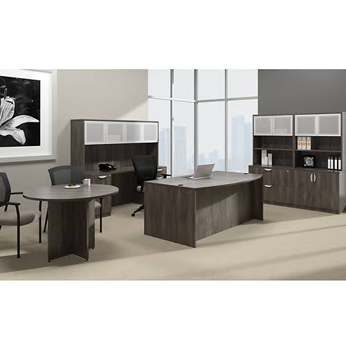 Autumn Walnut Bookcase Hutch A462955